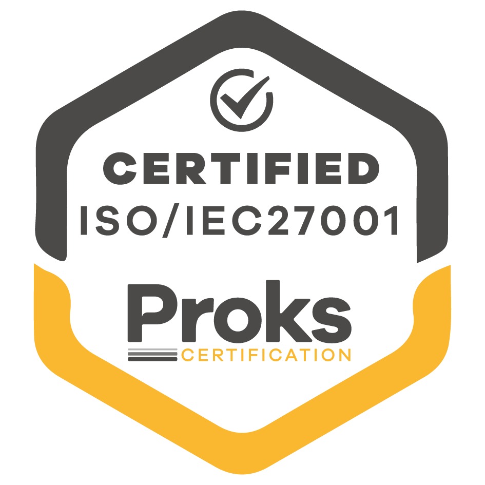 ISO/IEC 27001 certified – Proks Certification